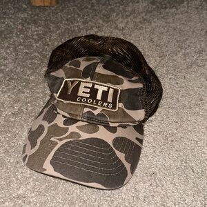YETI Brown Camo Hat